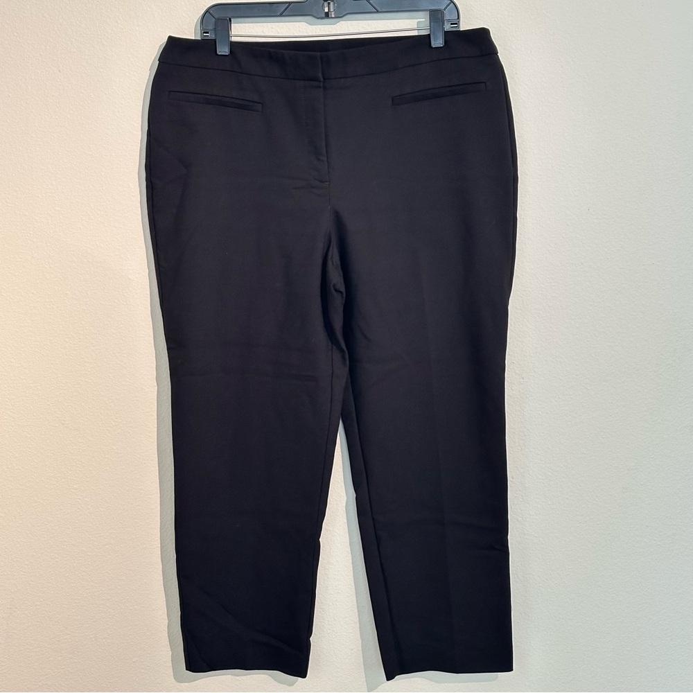 Chico's Black Straight Leg Pants